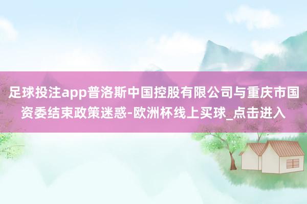 足球投注app普洛斯中国控股有限公司与重庆市国资委结束政策迷惑-欧洲杯线上买球_点击进入